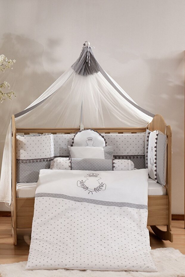 Bebe Silver Uyku Seti Gri - 1