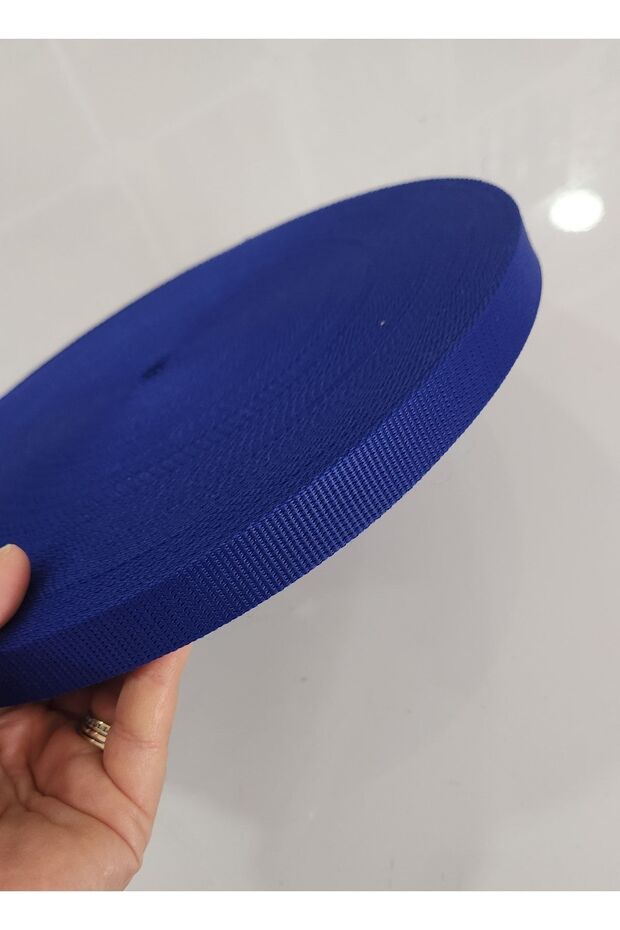 2 Meters Polyester Bag Hanger - Strip Column, Cobalt Blue