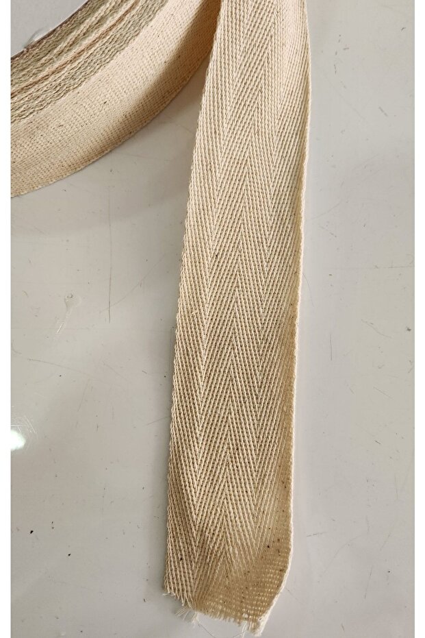 Herringbone Bag Column Hanger 4 Cm Ecru
