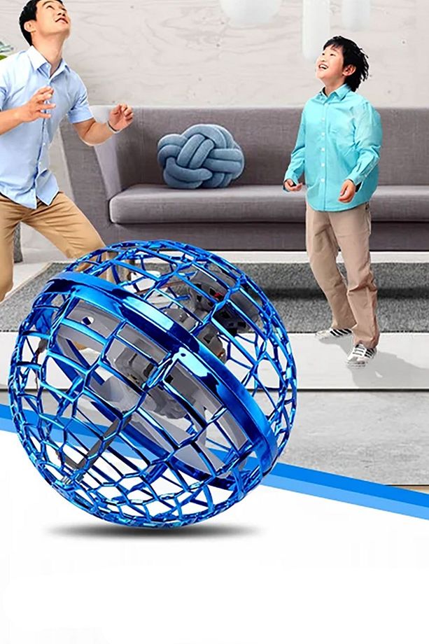 Uçan Küre Topu Oyuncakları Yükselen Hover Pro Boomerang Spinner El Kontrollü Mini Drone - 1