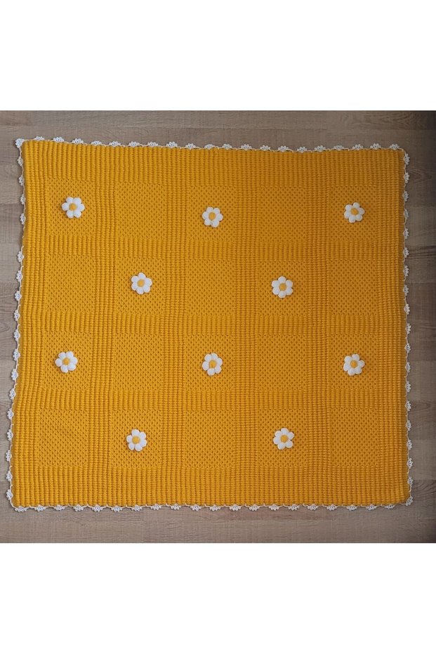 Hand Knitted Baby Blanket