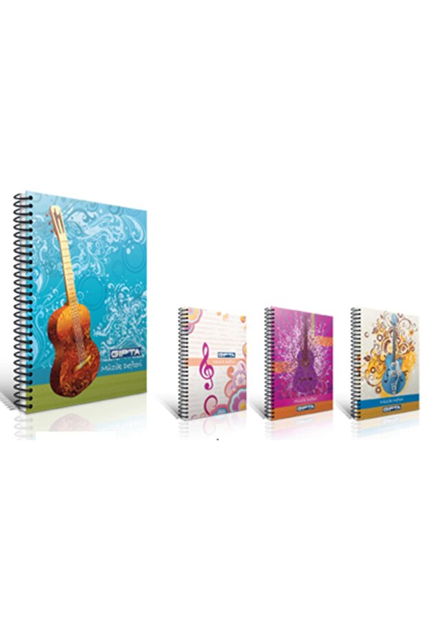 Music Book Cardboard Cover Spiral 40 Yp A4 1481