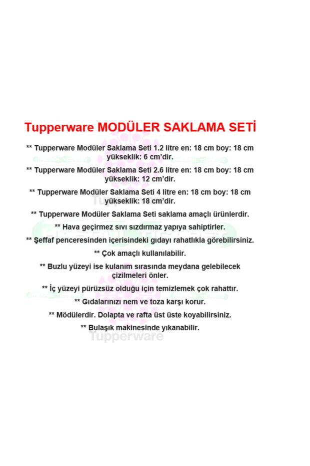 Oval Modüler Kuru Gıda Saklama Seti 3'lü Hsgl Mavi - 2