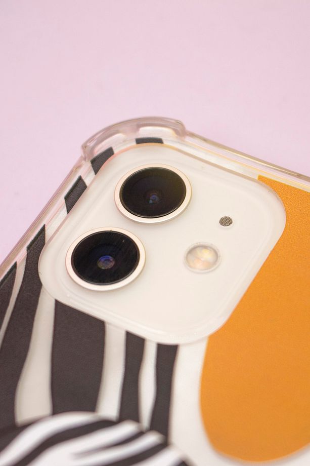 Iphone 11 Darbe Emici Zebra Art Desenli Telefon Kılıfı Ve Zebra Desenli Popsocket Kombini - 6