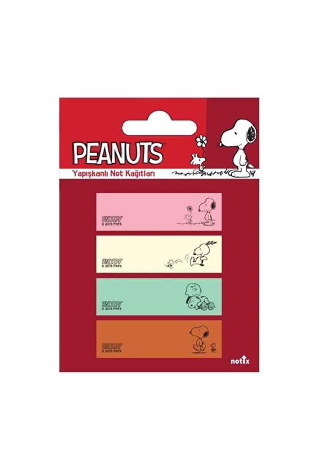 Peanuts Snopy Yapışkanlı Not Kağıdı Ayraç - 1