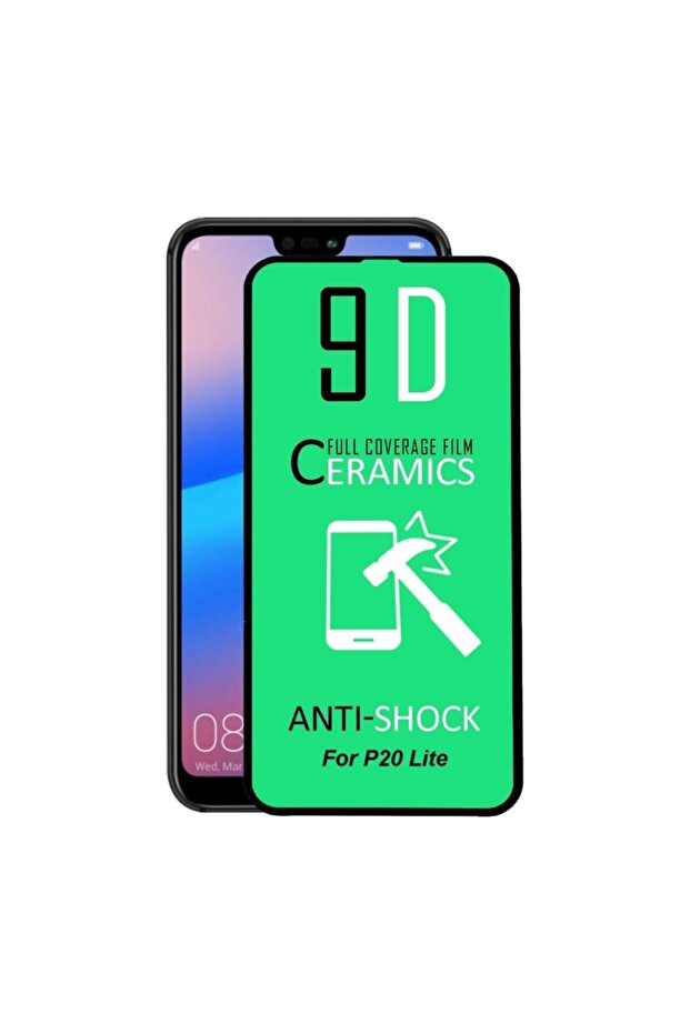 Huawei P20 Lite Seramik Tam Kaplayan Ekran Koruyucu - 1