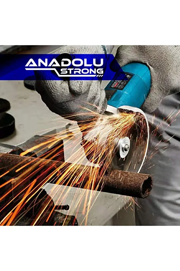 Ans1077 Devir Ayarlı Spral Makinası Avuç Içi Taşlama 125 Mm 2 Adet Disk - 2