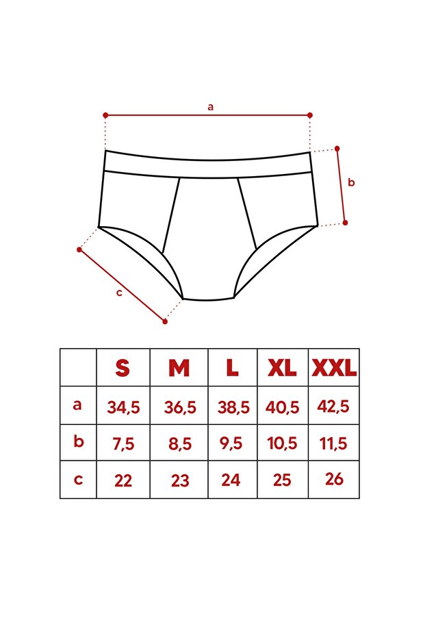 Erkek Beyaz Basic Slip - 5