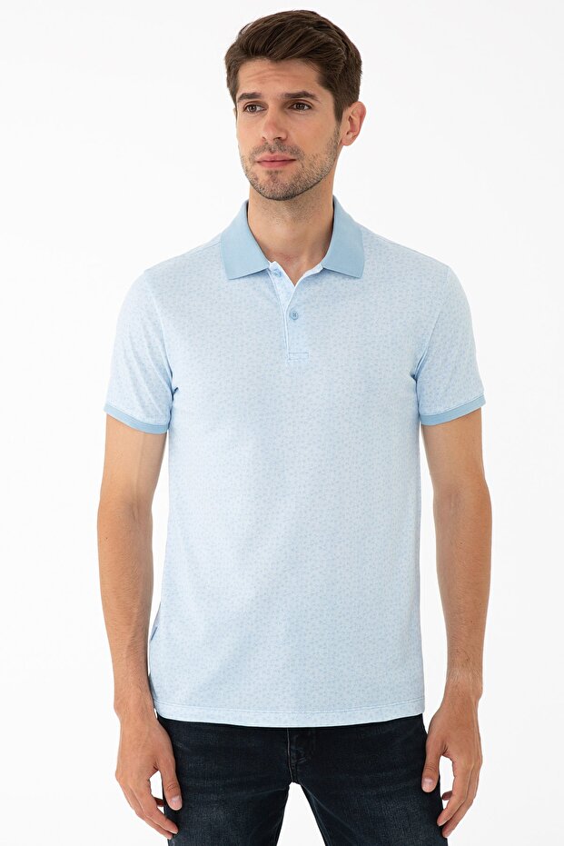 Blue Men's T-Shirt G021GL011.000.1315253