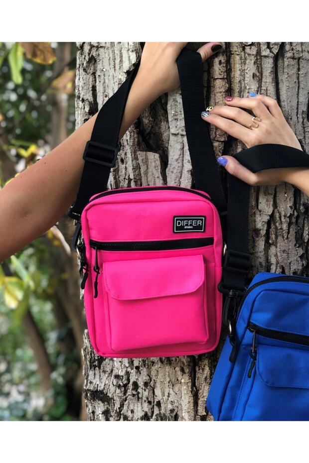 Fuşya Pembe Omuz/çapraz Askılı Çanta - 6