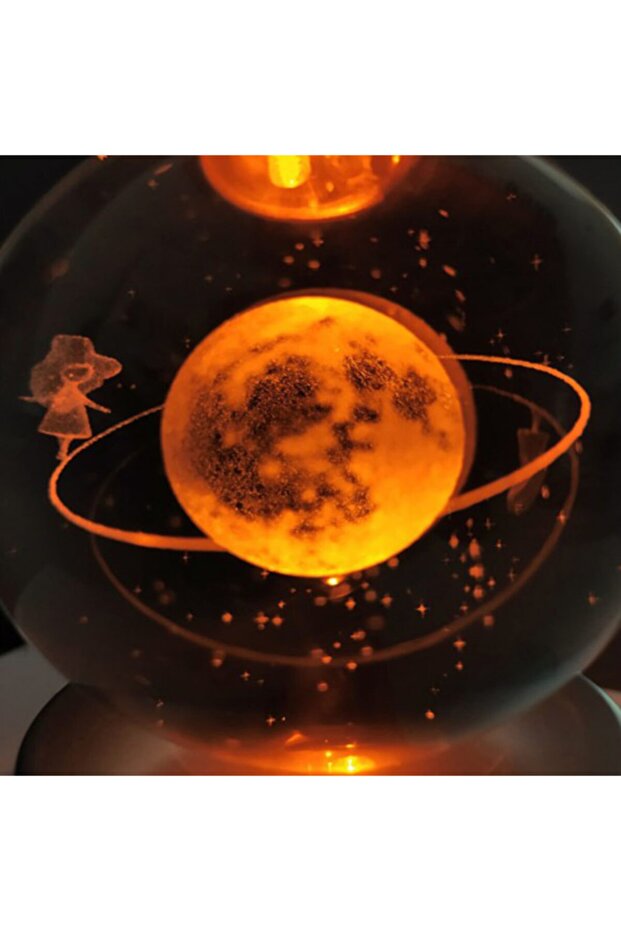 Satürnlü Kız Gece Lambası - 2