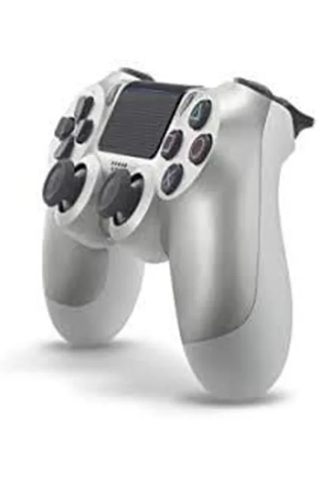 Ps4 Gri/gümüş Doubleshock Wireless Gamepad Joystick Kablosuz Ps4 Oyun Kolu - 3