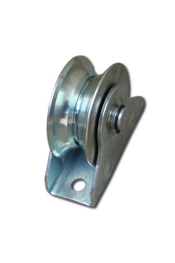 Kepli Makara-raylı Kapı Makarası (40 MM) - Tek Ebat - 1