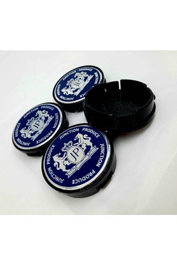 Junction Produce Jant Göbeği 58/55mm Mavi 55mm Yuva 4 Lü Set - 1