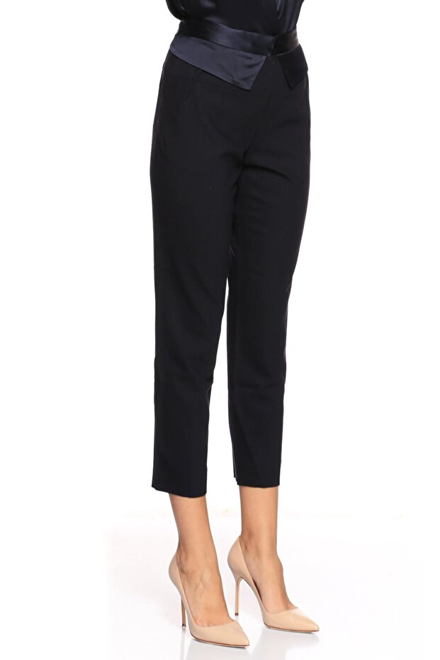 Lacivert Pantolon - 7