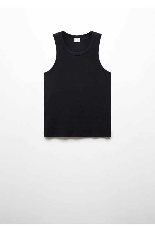 Cotton tank top - 3