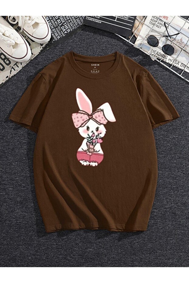 Unisex Pink Running Printed T-Shirt