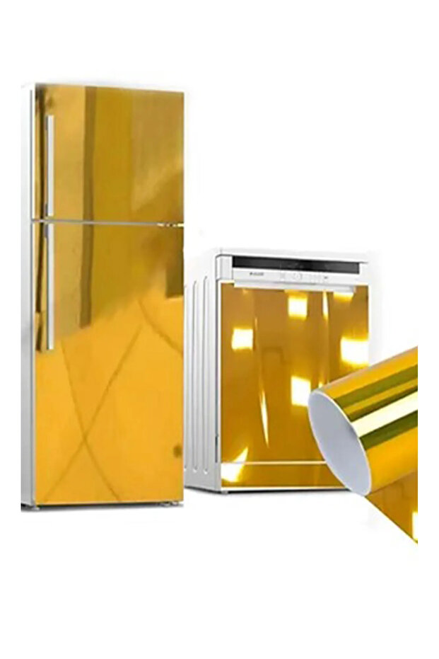 Gold Nickelage - Gold Foil Adhesive Foil, Gold Mirror Foil En 122 cm