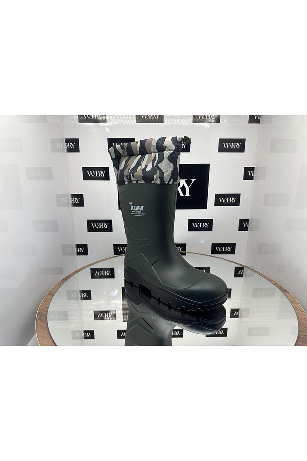 Techno Boot S4 Kısa Konç 27 Cm %100 Su Geçirmez Burun Korumalı Ortopedik Tabanlıklı Poliüretan Çizme - 4