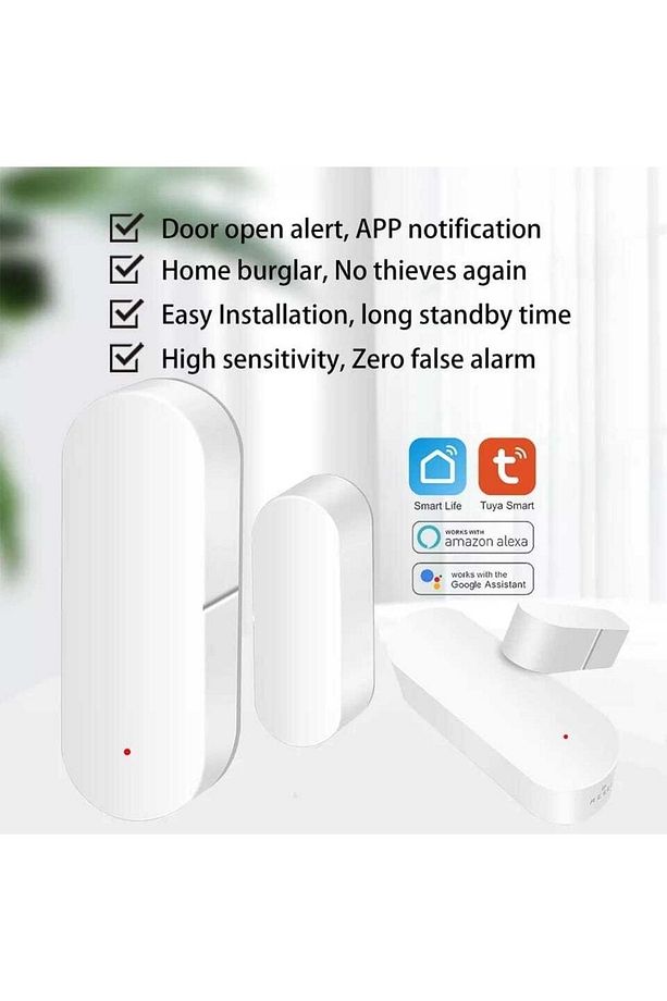 Tuya Destekli Akıllı Wifi Kapı Pencere Sensörü - 2