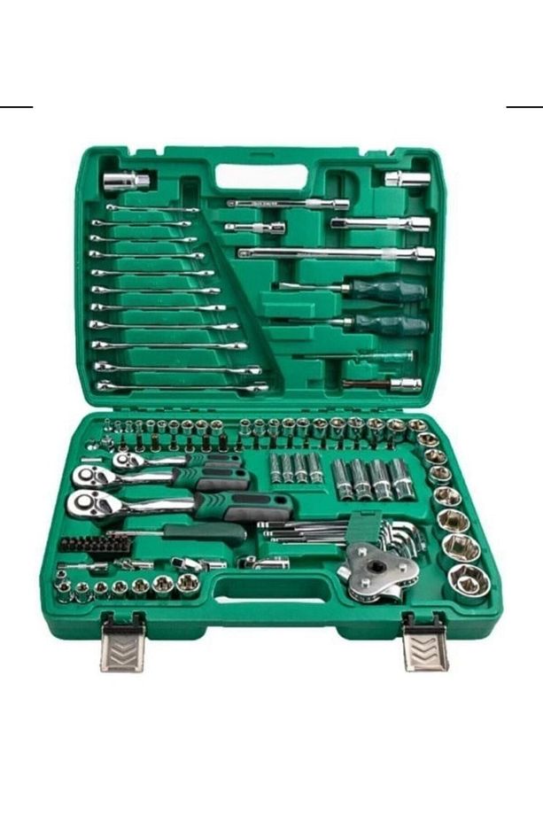 newprotech Profesyonel 121 Parça Lokma Takımı 1/2-1/4-3/8 - 1