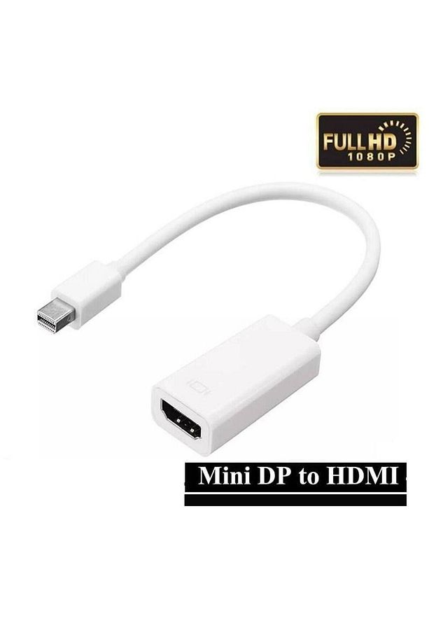 Macbook Ile Uyumlu Mini Displayport Dönüştürücü Hdmı Çıkışlı Yüksek Kalite - 5