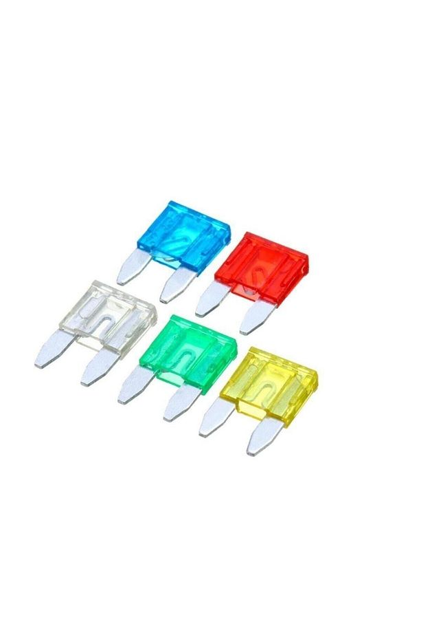 Mini Bıçak Sigorta Seti 20 Adet (4'er Adet 10 15 20 25 30 Amper) Araba Elektrik Sigortası Set - 4