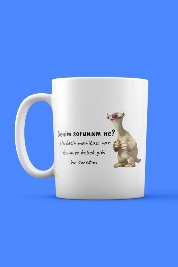 What is My Problem? Specially Designed Mug with Text and Visuals