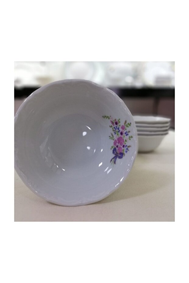 Soup Bowl Porland Bouquet Model 6 Pieces 14cm