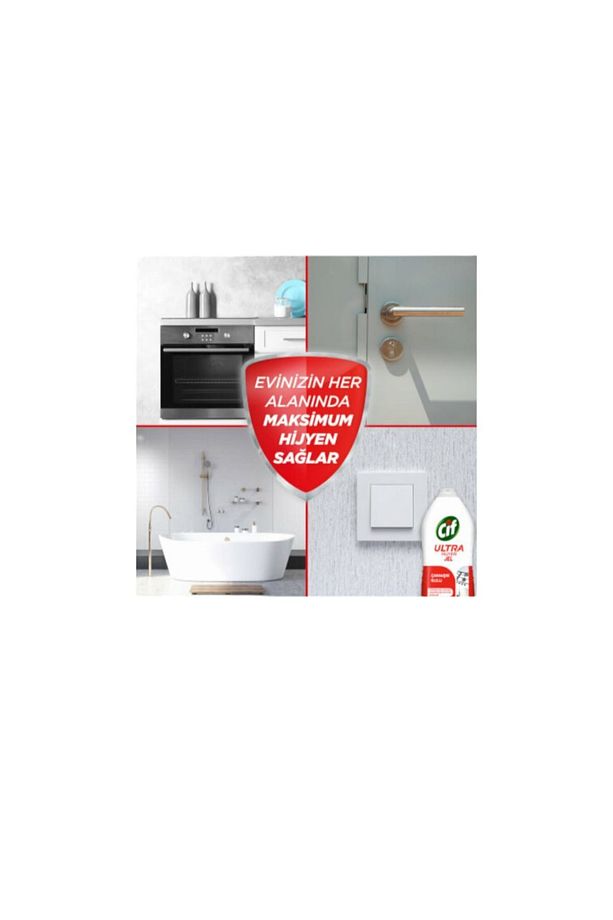 Jel Ultra Hijyen Yüzey Temizleyici 1500ml X 2 ADET - 3