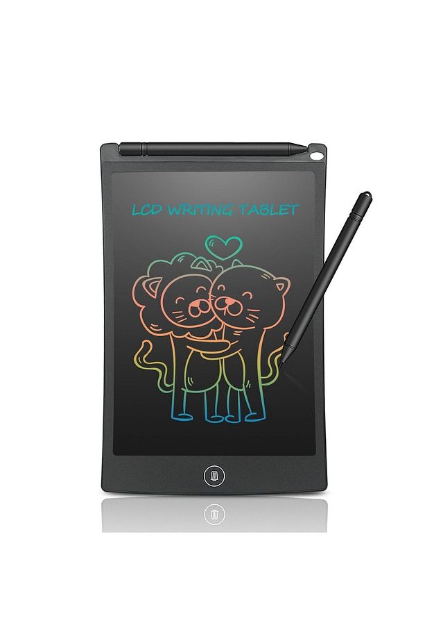 Grafik Digital Çocuk Yazı Tahtası Çizim Tableti Lcd 8.5 Inc Yüksek Kalite Siyah - 6