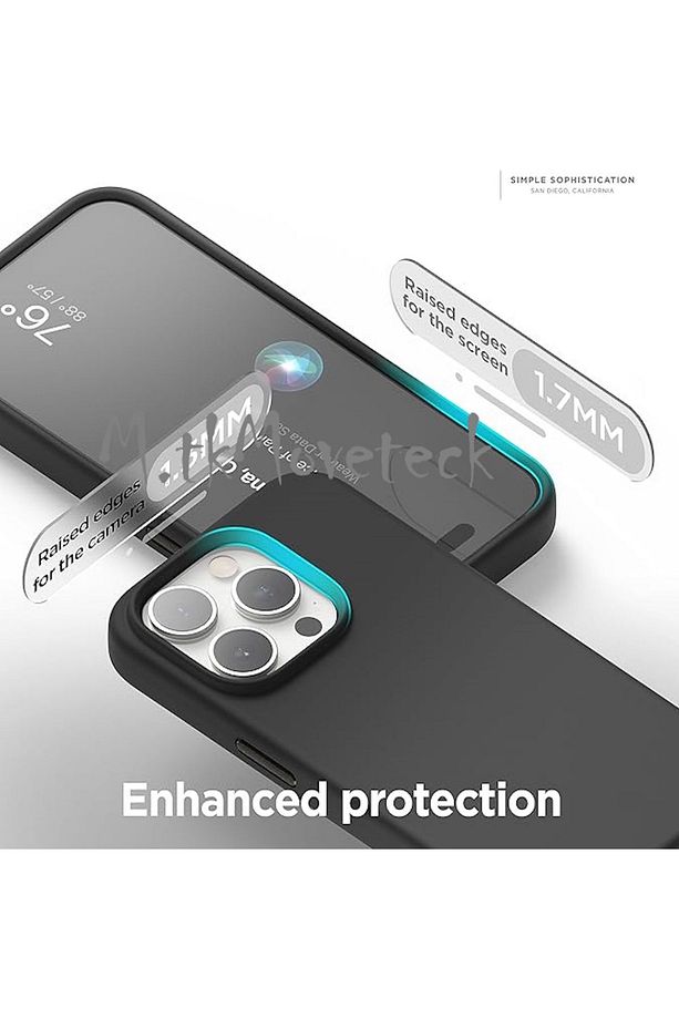 İphone 15 Pro Max Kılıf Yumuşak Renkli Lansman Silikon Magsafe Şarj Destekli Liguid Premium Kapak - 6