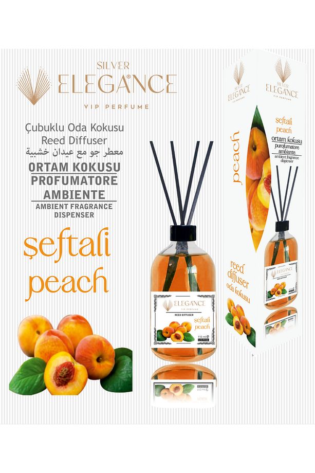 Şeftali Reed Diffuser Bambu Çubukluu Oda Kokusu (110 Ml) - 1