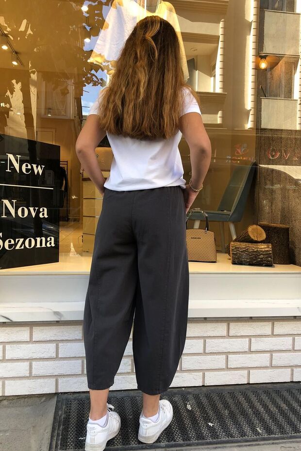 Gabardin Şalvar Pantolon - 2