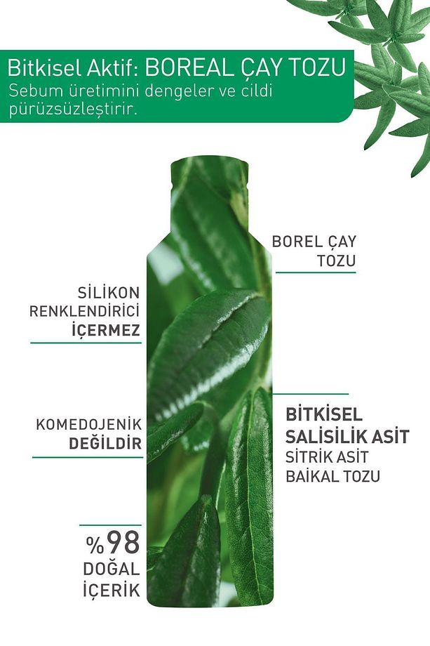 Sebo Pure Vegetal Tonik Bitkisel Salisilik Asit Akne Eğilimli Cilt Gözenek Sıkılaştırıcı 150 ml - 2