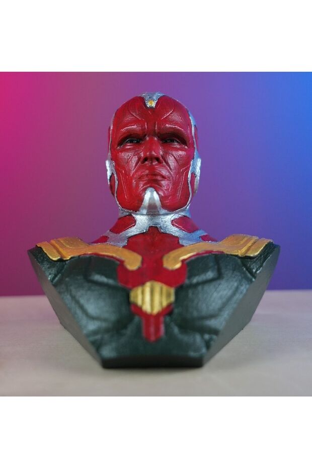 The Visions Boyalı Büst / Figür - Biblo 15 Cm - 1