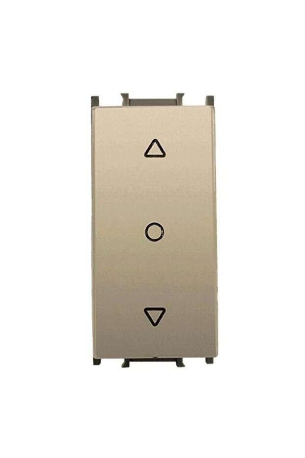 Viko وحدات ذهبية زر واحد مفتاح التحكم في الستائر 1 متر غطاء - Wvtr10234dr-tr