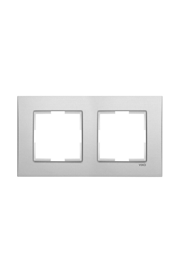 Silver Metal Double Frame -92192322