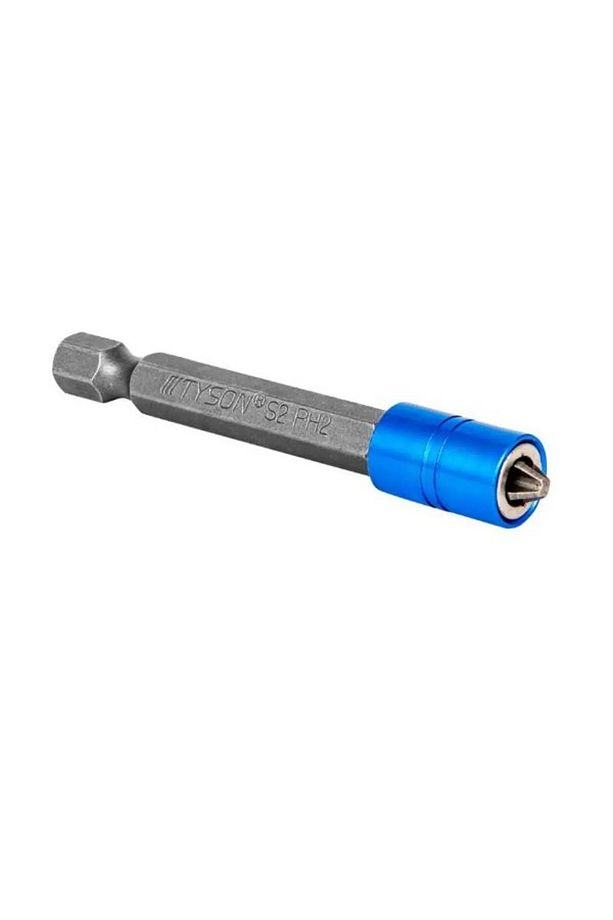 PZ2 65mm S2 Çeliği Mıknatıs Uçlu Bits Uç (1 ADET) Çelik Matkap Ucu Tornavida Ucu Vidalama Ucu - 2
