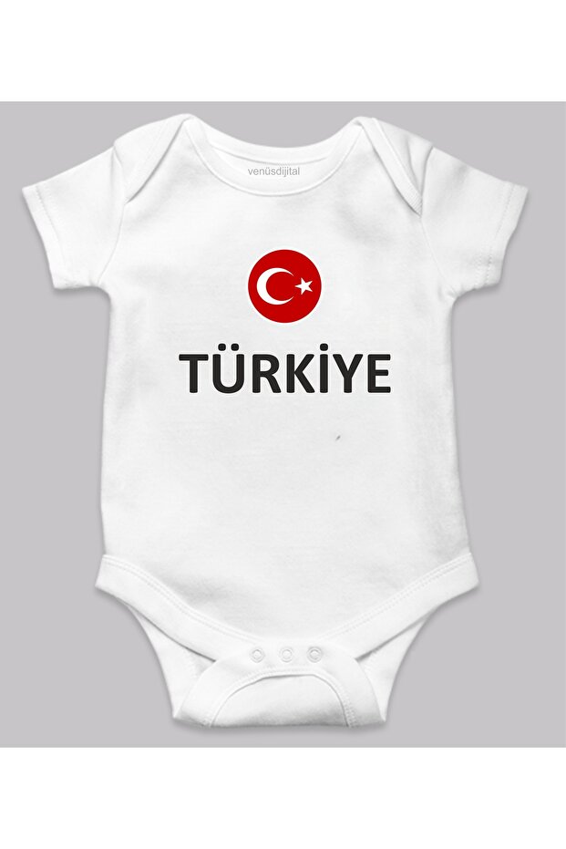 Turkey National Team Jersey Baby Bodysuit