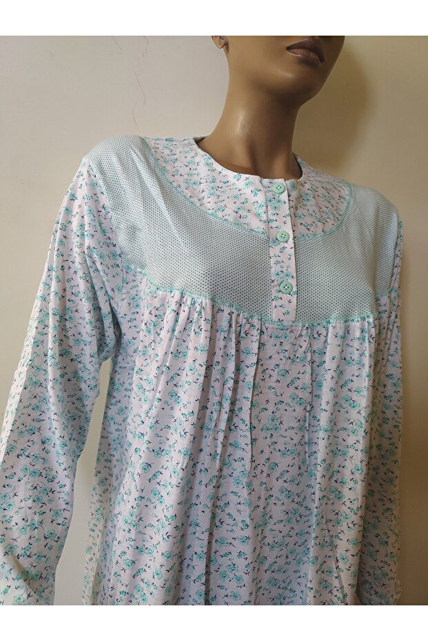 Baskılı Gecelik-elbise - 2