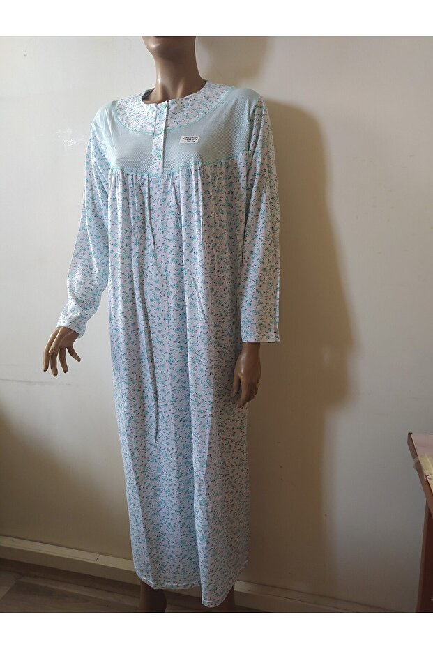 Baskılı Gecelik-elbise - 1