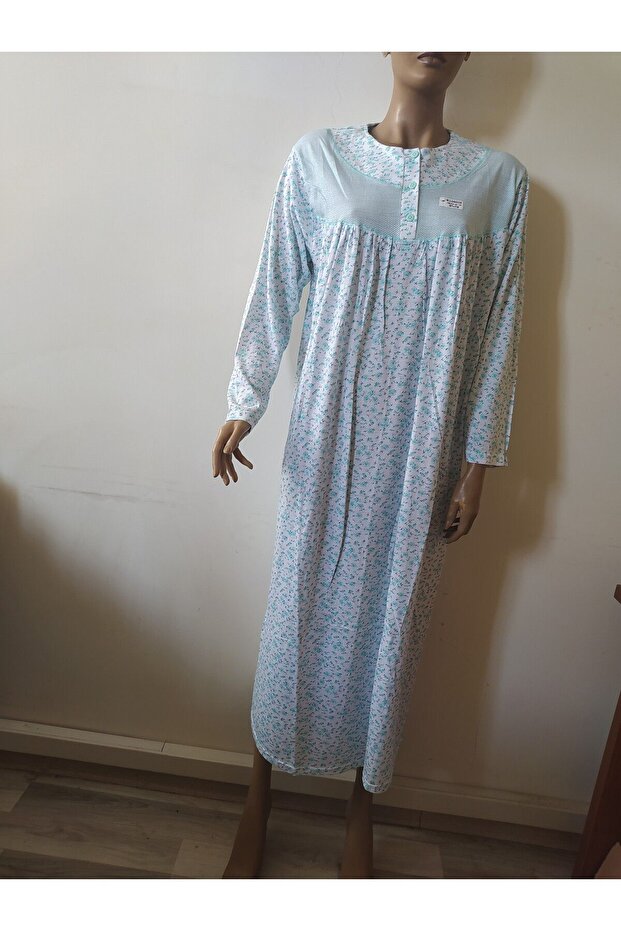 Baskılı Gecelik-elbise - 3