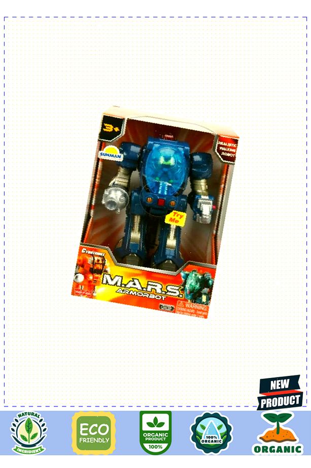 M.a.r.s Sesli Ve Işıklı Zırhlı Robot - 7