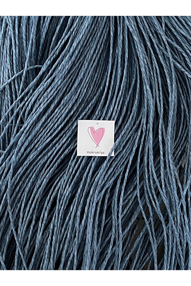 LÜKS PREMIUM KAĞIT İP 2 mm 50 gr  EL ÖRGÜ İPİ KRAFT HOBİ PAKETLEME SÜSLEME ÇOK AMAÇLI - 2