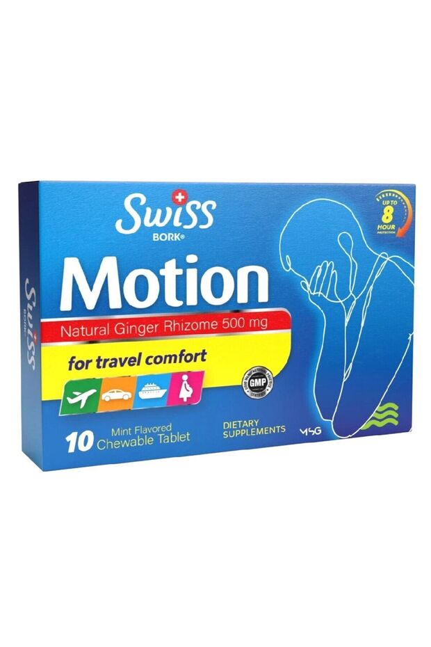 Motion 10 Tablet Mide Bulantısını Engellemeye Yardımcı Olur. - 2