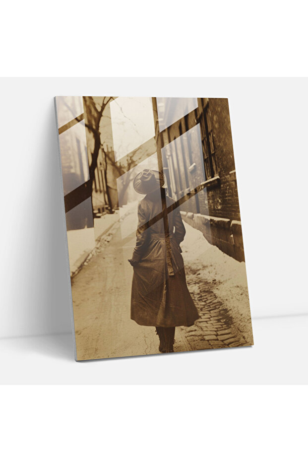 Dadaism Glass Print Home Decor, Dadaism, Modern Art, Home Decor