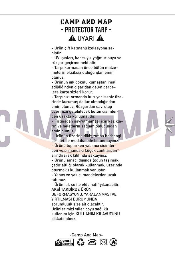 Campandmap 4 Mevsim Protector Tarp - 7