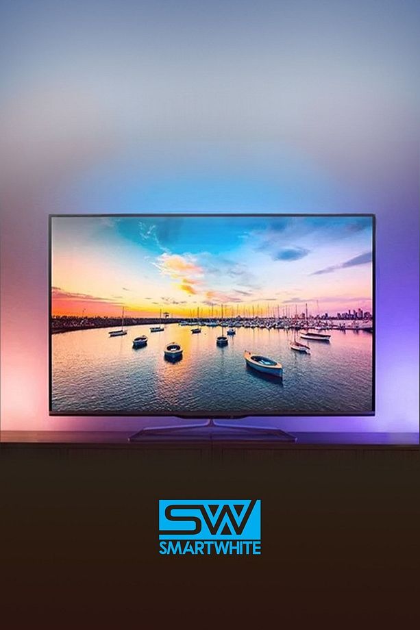 Rgb Led Tak Çalıştır 5 mt Blackboard Işık Yapışkanlı Renkli Led Işık - 4