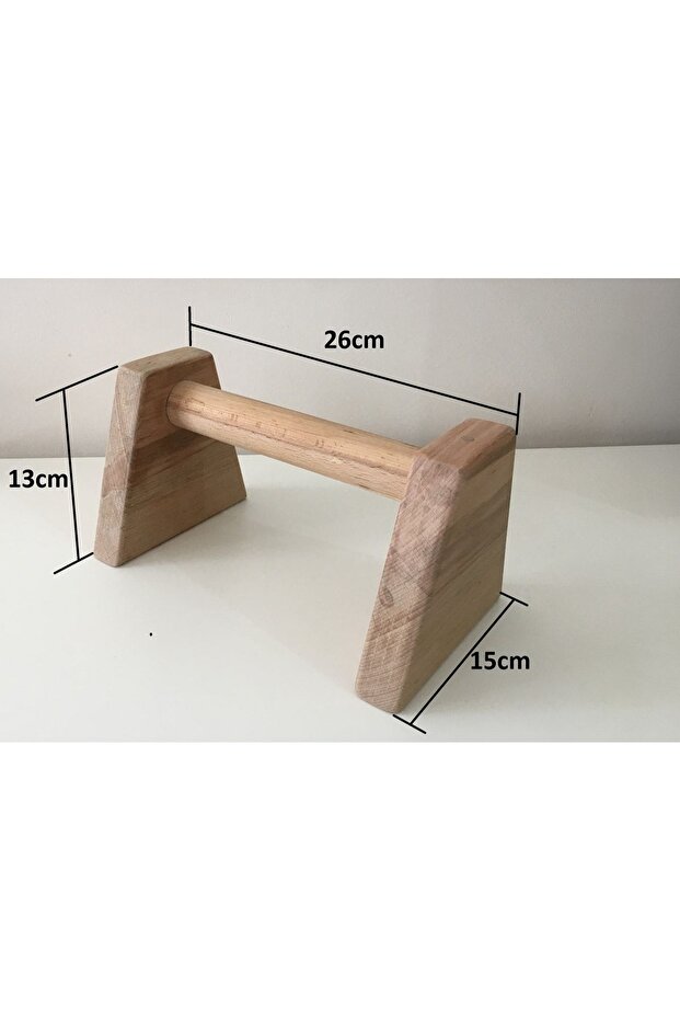 Ahşap Şınav Barı - 3